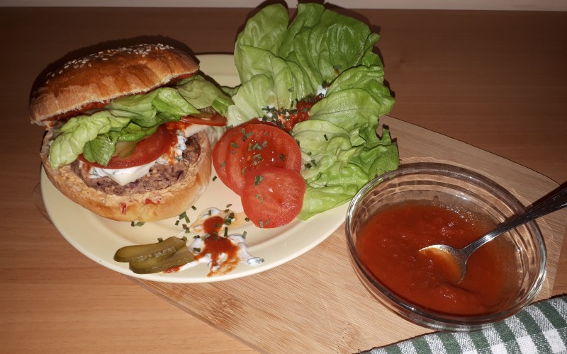vege-hamburger
